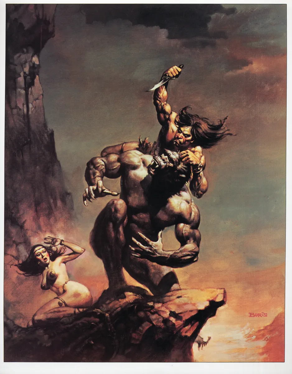 Battle With The Man-Ape